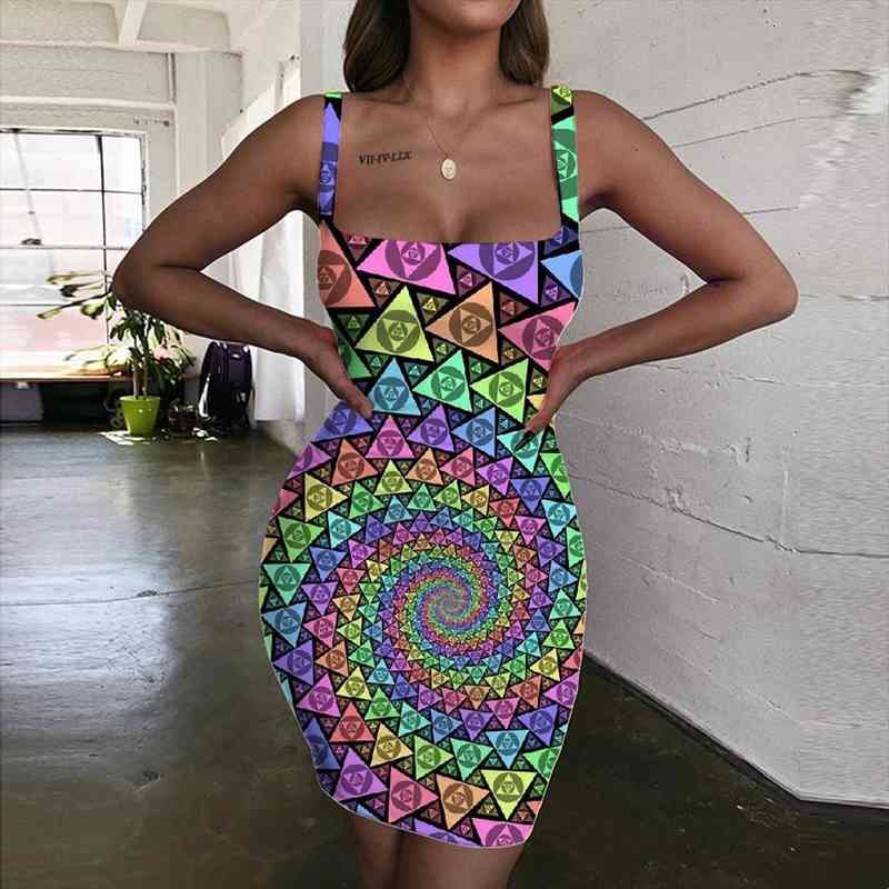 brand geometric dress women psychedelic 3d print vortex bodycon dress triangle vestido womens clothing summer beach, Black;gray
brand geometric dress women psychedelic 3d print vortex bodycon dress triangle vestido womens clothing summer beach, Black;gray