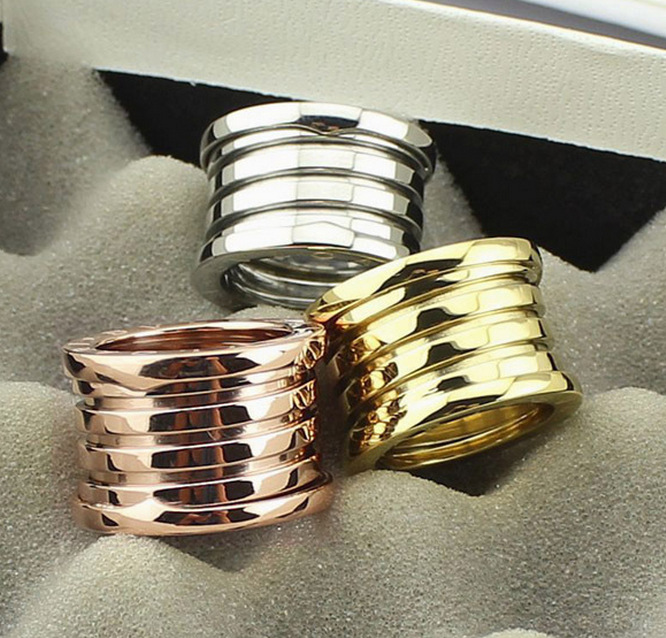 Luxury Fashion High Quality Ring Stainless Steel Spring For Women Men Finger, Silver
Luxury Fashion High Quality Ring Stainless Steel Spring For Women Men Finger, Silver
