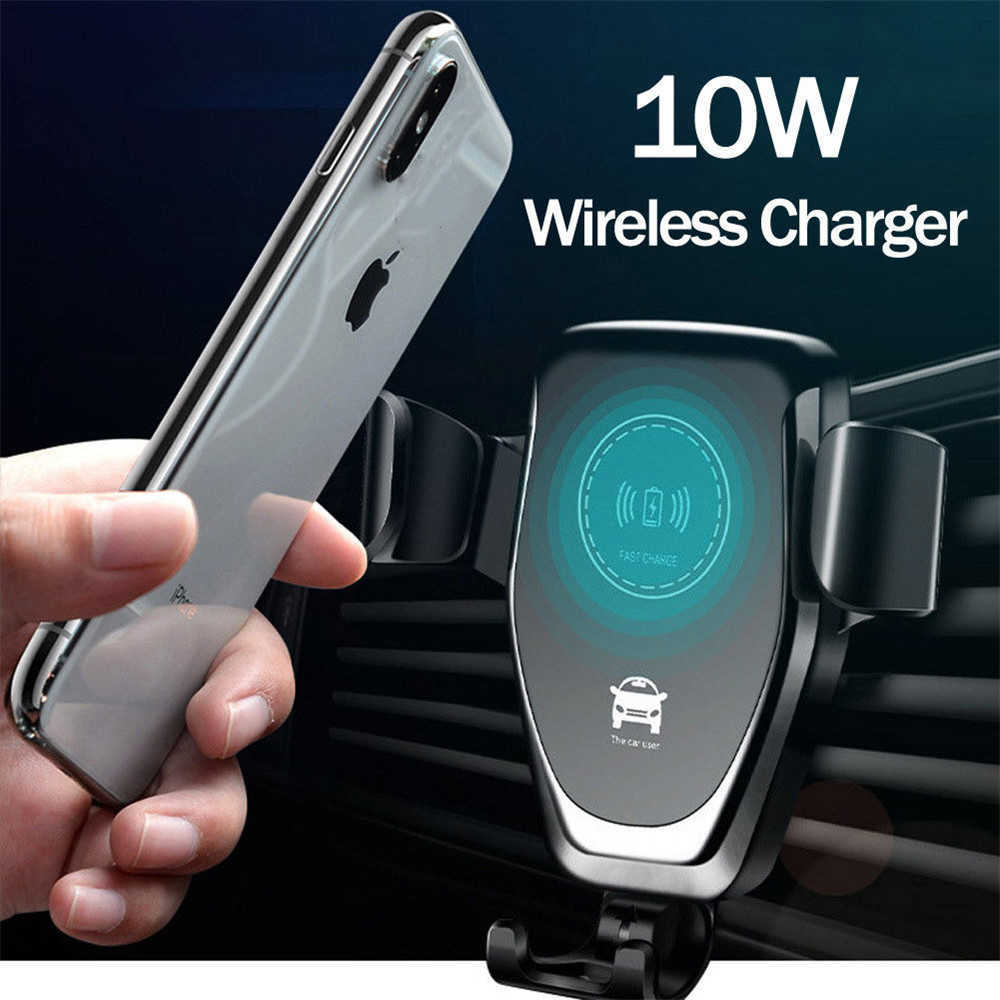 10W Wireless Fast Car Charger Air Vent Mount Phone Holder For iPhone XS Max Samsung S9 Xiaomi MIX 2S Huawei Mate 20 Pro 20 RS
10W Wireless Fast Car Charger Air Vent Mount Phone Holder For iPhone XS Max Samsung S9 Xiaomi MIX 2S Huawei Mate 20 Pro 20 RS
