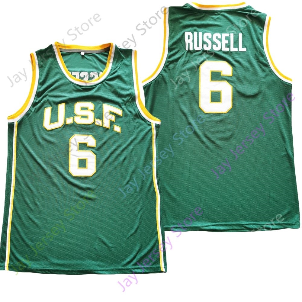 2021 San Francisco USF Dons Basketball Jersey NCAA Bill Russell College S-3XL Adult Youth Green Embroidery, Black;red
2021 San Francisco USF Dons Basketball Jersey NCAA Bill Russell College S-3XL Adult Youth Green Embroidery, Black;red