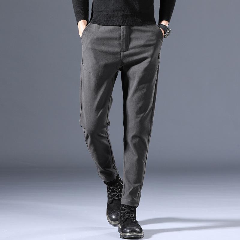 Men's Pants 2021 Autumn Business Dress Men Elastic Waist Frosted Fabric Casual Trousers Formal Social Suit Costume Homme, Black
Men's Pants 2021 Autumn Business Dress Men Elastic Waist Frosted Fabric Casual Trousers Formal Social Suit Costume Homme, Black
