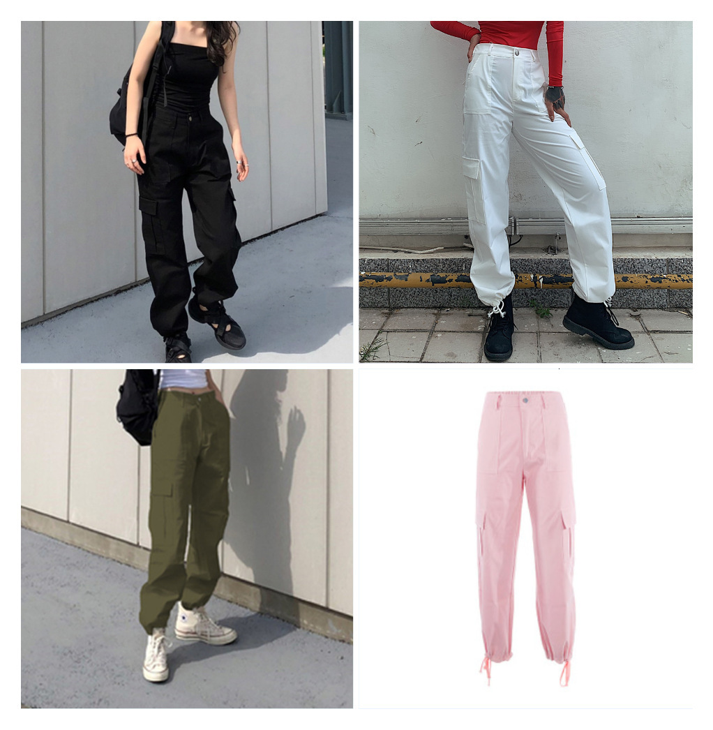 pants trousers women's fashion street shooting autumn and winter bf show high cool overalls women 2021, Black;white
pants trousers women's fashion street shooting autumn and winter bf show high cool overalls women 2021, Black;white