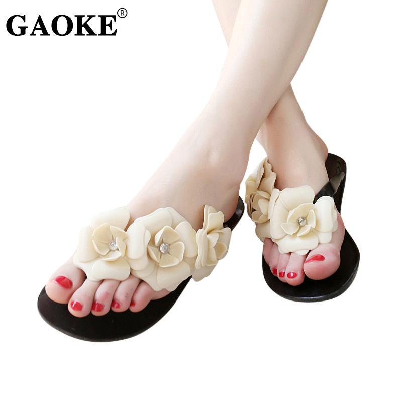 Slippers Summer Woman Shoes Flower Flip Flops Sandals Low Heel Beach Female Lady Jelly, Black
Slippers Summer Woman Shoes Flower Flip Flops Sandals Low Heel Beach Female Lady Jelly, Black