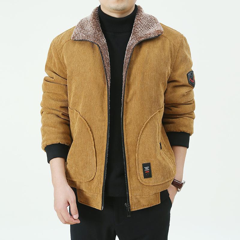 Men's Down & Parkas 9919 Corduroy Winter Cotton-padded Clothes Collar Leisure Coat Big Yards Short Men With Velvet Jackets Old Jacket1, Black
Men's Down & Parkas 9919 Corduroy Winter Cotton-padded Clothes Collar Leisure Coat Big Yards Short Men With Velvet Jackets Old Jacket1, Black