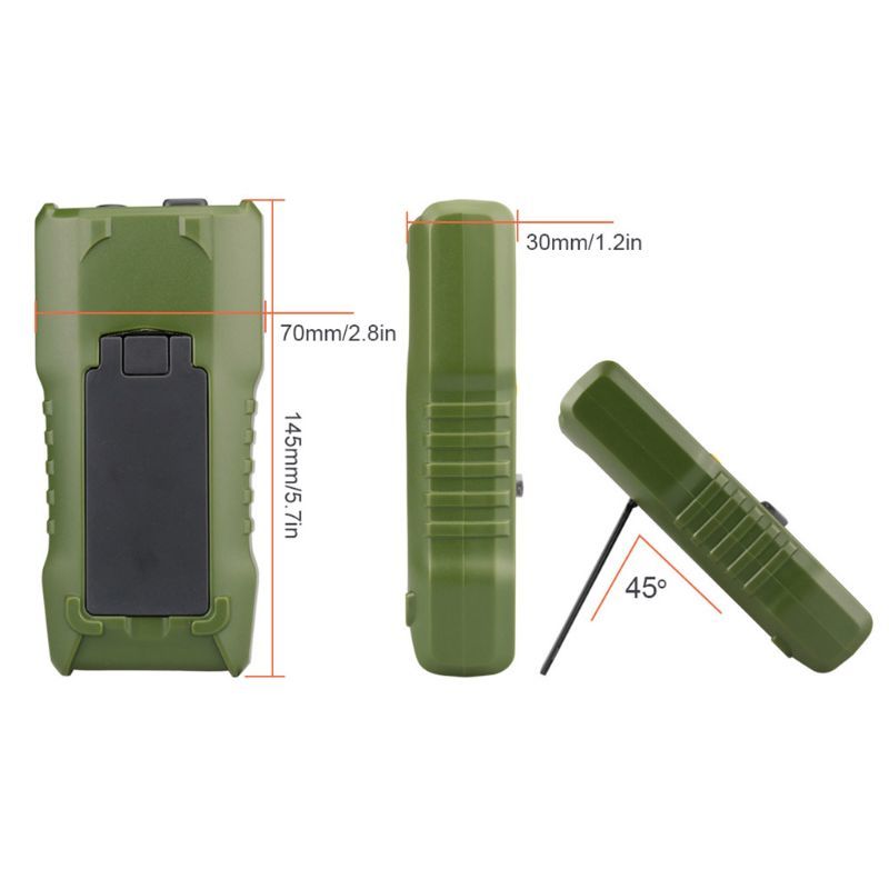 Digital Multimeters Portable 6000-Telt Backlight Ac/Dc Amplemeters Voltmeters