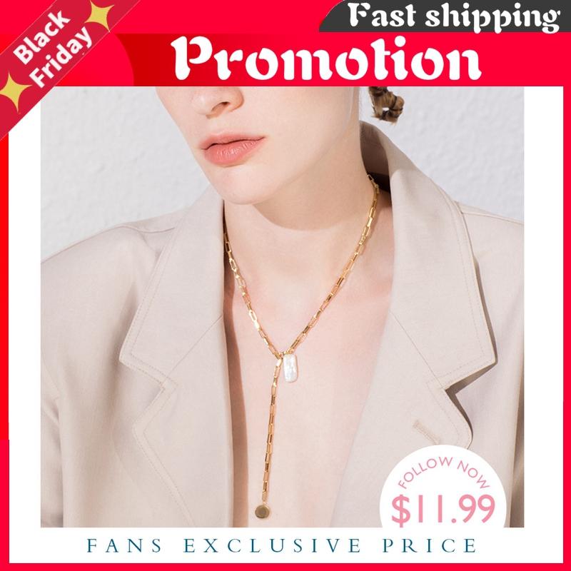 Chains Boho Conch Chain Necklace Women Gold Color Stainless Steel Natural Mother Of Pearl Necklaces Fashion Jewelry P193032, Silver
Chains Boho Conch Chain Necklace Women Gold Color Stainless Steel Natural Mother Of Pearl Necklaces Fashion Jewelry P193032, Silver