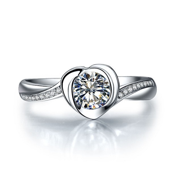 Beauty Jewelry Forever Love 0.5Ct Diamond Engagement for Women Solid Platinum 950 White Gold Ring
Beauty Jewelry Forever Love 0.5Ct Diamond Engagement for Women Solid Platinum 950 White Gold Ring