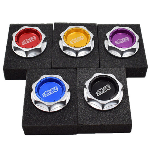 New Mugen Aluminum Engine Oil Cap Fuel Filler Tank Cover for Honda Civic Fit Accord CR- XR-V Vezel
New Mugen Aluminum Engine Oil Cap Fuel Filler Tank Cover for Honda Civic Fit Accord CR- XR-V Vezel