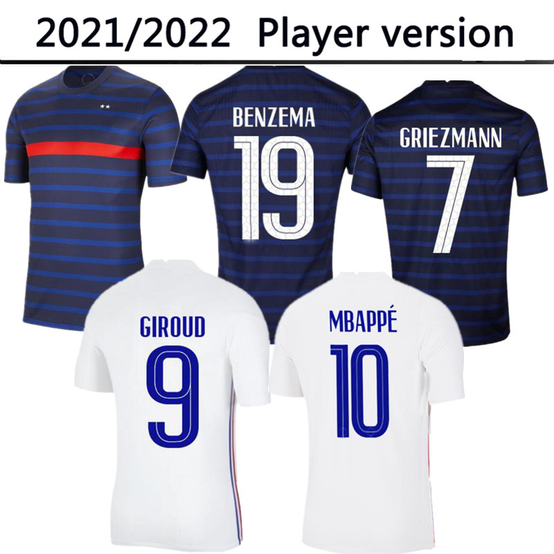 2021 2022 soccer jersey team Player version GRIEZMANN MBAPPE BENZEMA KANTE 21 22 POGBA Maillot de football GIROUD MATUIDI Kimpembe Ndombele Thauvin, Black;yellow
2021 2022 soccer jersey team Player version GRIEZMANN MBAPPE BENZEMA KANTE 21 22 POGBA Maillot de football GIROUD MATUIDI Kimpembe Ndombele Thauvin, Black;yellow