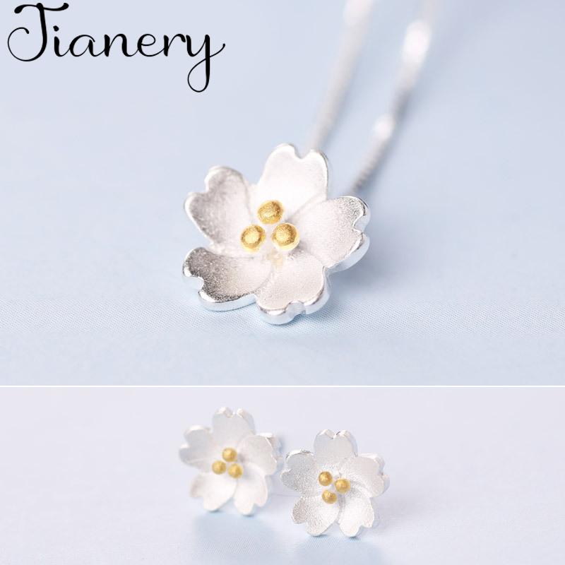 Earrings & Necklace Arrivals Fashion Cheery Flower Necklaces Pendant Jewelry Sets For Women Wedding Statement, Silver
Earrings & Necklace Arrivals Fashion Cheery Flower Necklaces Pendant Jewelry Sets For Women Wedding Statement, Silver