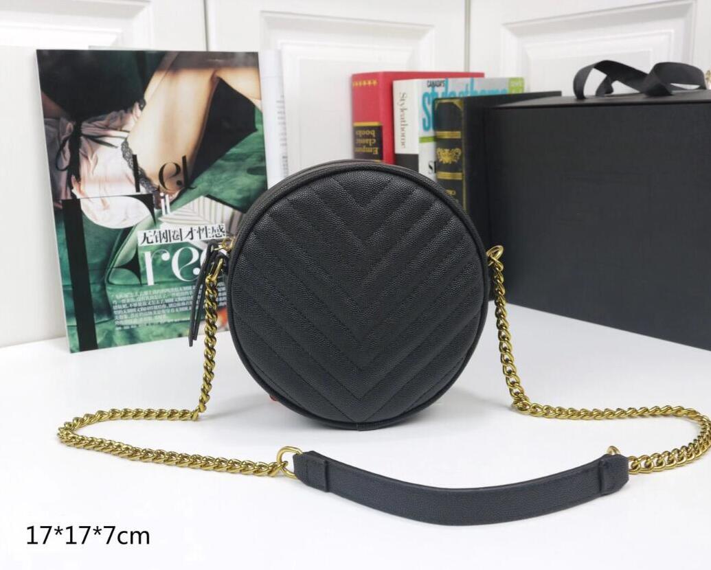 2021 ladies shoulder bag fashion classic VINYLE caviar pattern chain bags woman shoulders messenger handbag leather round cake bagss, Red
2021 ladies shoulder bag fashion classic VINYLE caviar pattern chain bags woman shoulders messenger handbag leather round cake bagss, Red