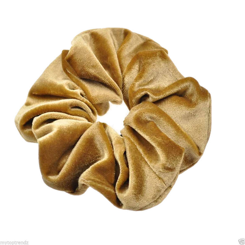 Mutil Color Velvet Scrunchies Elastic Hair Band for Women Girls Ponytail Holder for Thick Hair Rope Ties Jewelry Wholesale