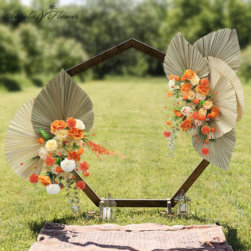 Hot Artificia Dried Fower arge Fan eaf Pants Fower Arrangement Wedding Background Decor Arch Fower Row Party Event Props, Orange a
Hot Artificia Dried Fower arge Fan eaf Pants Fower Arrangement Wedding Background Decor Arch Fower Row Party Event Props, Orange a