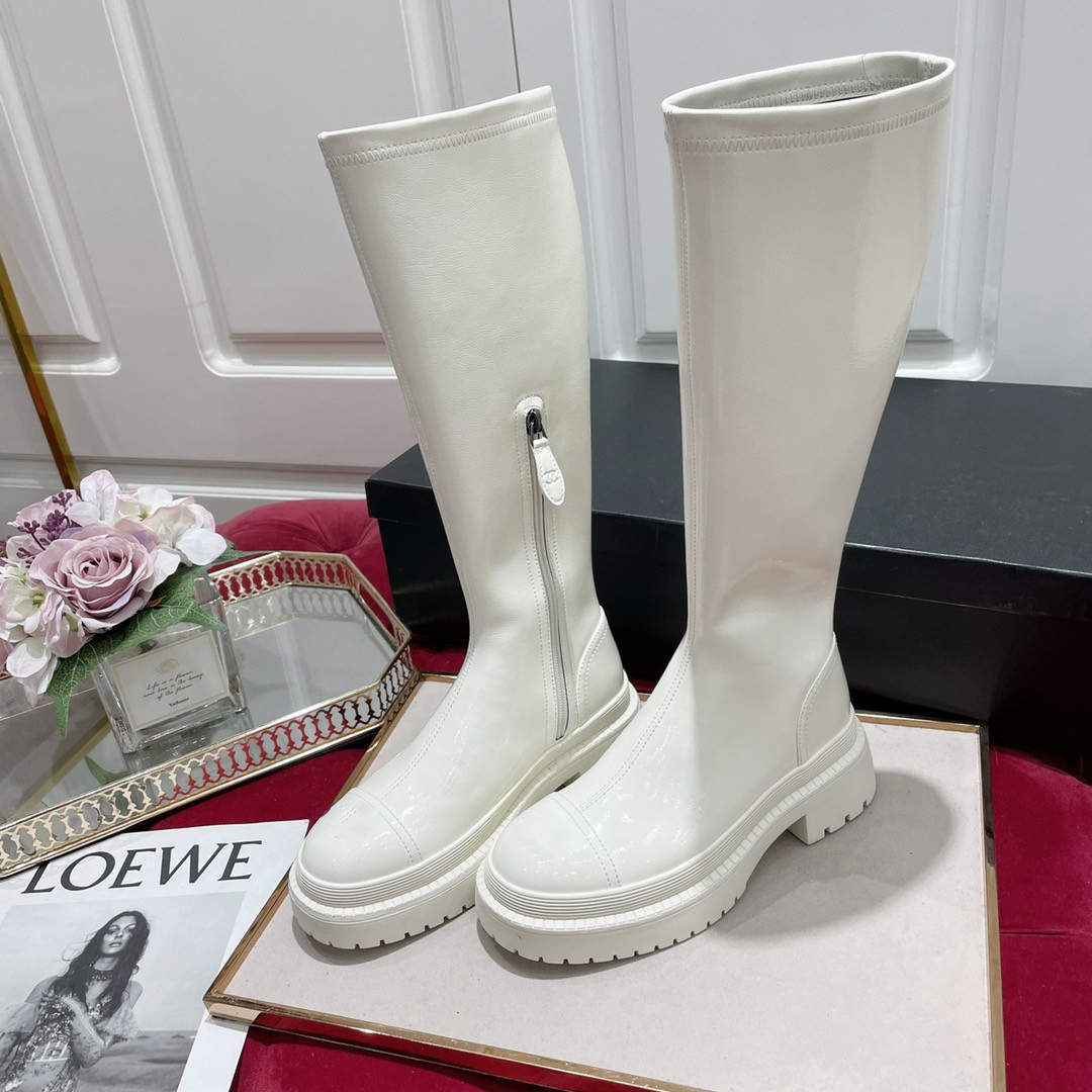 2022 Women's knee-high Boots Designer Original Shoes High Heel White Black Knight Boot Genuine Leather Zipper Casual shoe, Box
2022 Women's knee-high Boots Designer Original Shoes High Heel White Black Knight Boot Genuine Leather Zipper Casual shoe, Box