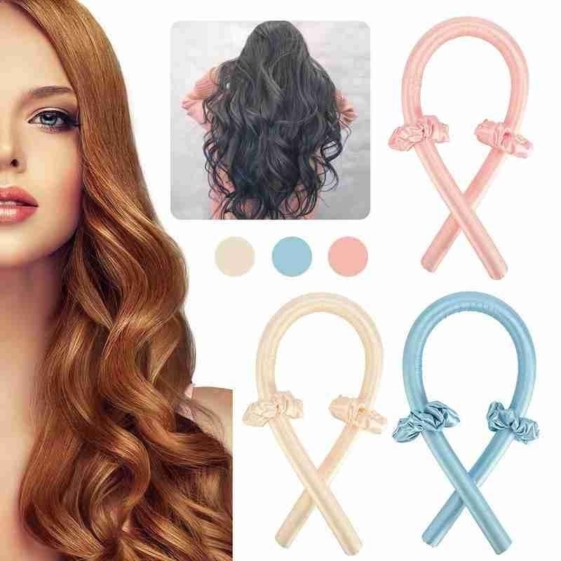 Headband Heatless Lazy Rod Curler Set Make Soft And Shiny Foam Sponge Simple Curling Iron Wand With Hair Ring
Headband Heatless Lazy Rod Curler Set Make Soft And Shiny Foam Sponge Simple Curling Iron Wand With Hair Ring