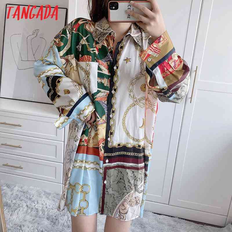 Women Vintage Flowers Print Oversized Kimono Long Sleeve Chic Female Casual Loose Shirt 5Z73 210416