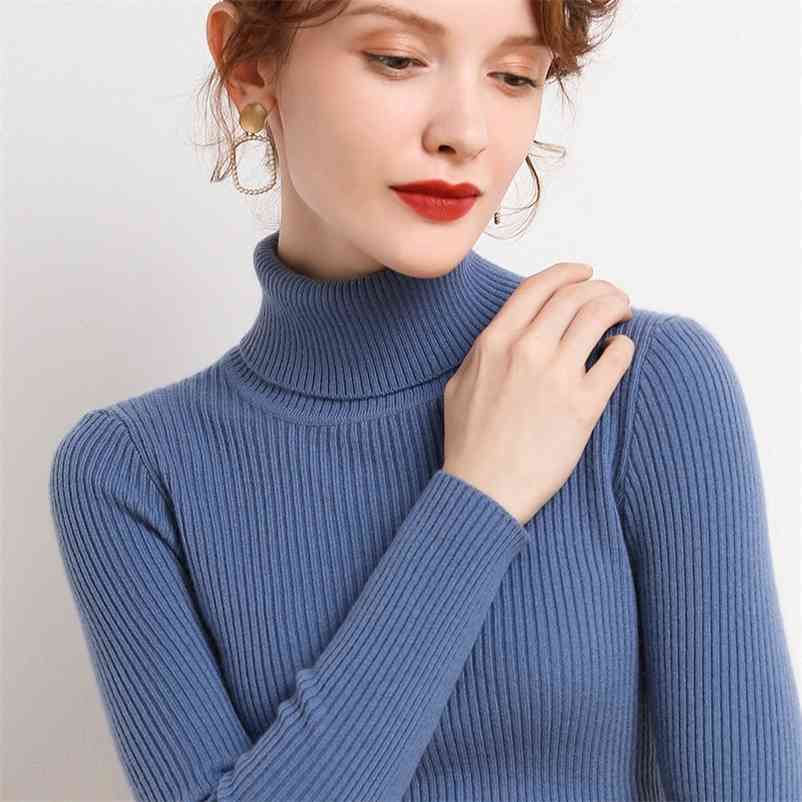 Women Sweaters Autumn Casual Slim Turtleneck Long Sleeve Knitting Pullovers Fall and Winter 210518, Coffee
Women Sweaters Autumn Casual Slim Turtleneck Long Sleeve Knitting Pullovers Fall and Winter 210518, Coffee