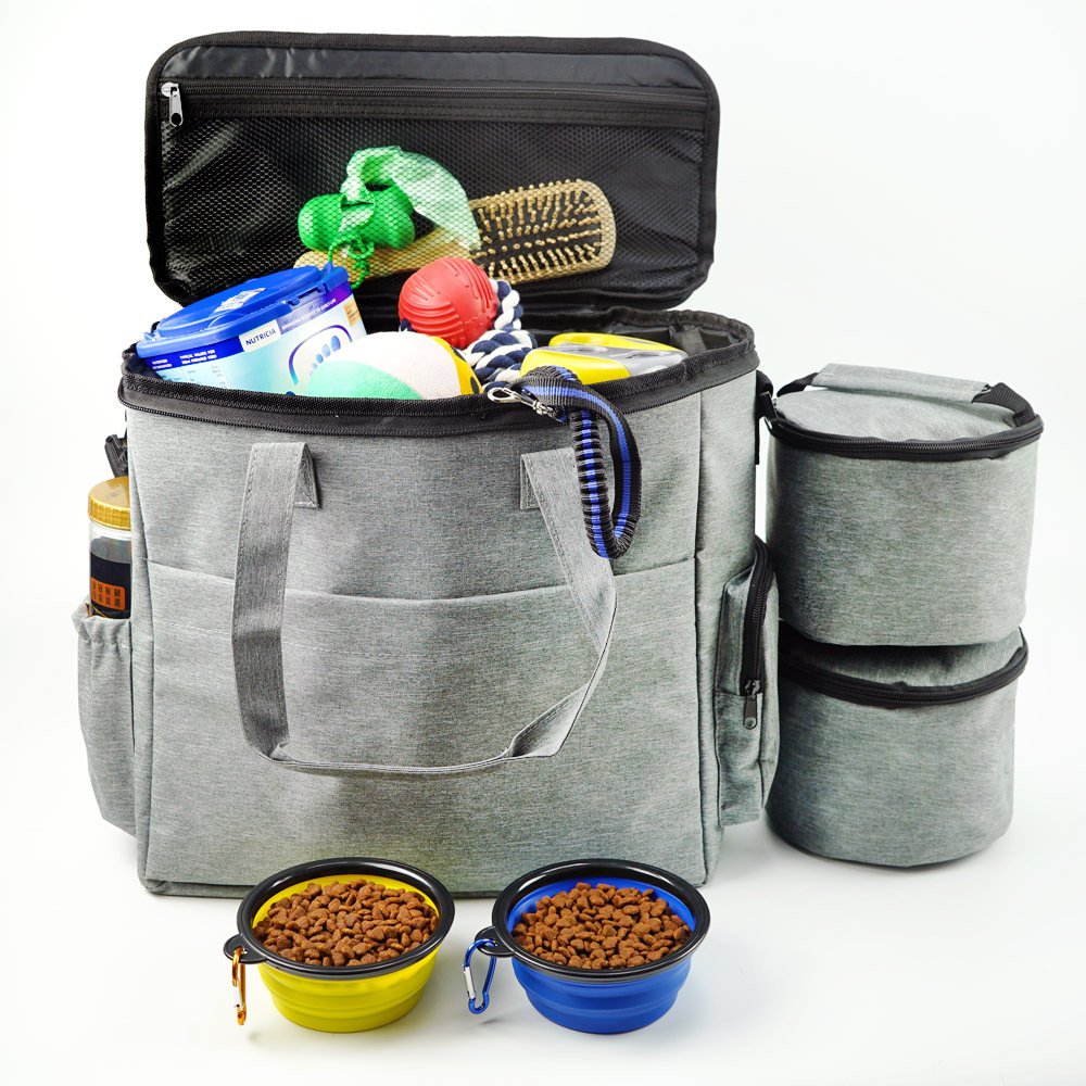 Dog Trave Bag Airine Approved Trave Set For Dogs Stores Organizer Bag Food Bag Treat
Dog Trave Bag Airine Approved Trave Set For Dogs Stores Organizer Bag Food Bag Treat