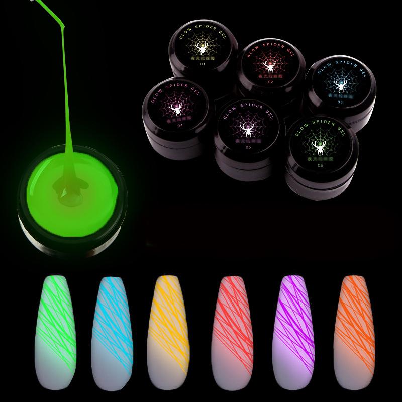 Nail Gel Luminous Effect UV LED Polish Spider DIY Art Beauty Varnish Painting Draw Line Design Black White Lacquer, Red;pink
Nail Gel Luminous Effect UV LED Polish Spider DIY Art Beauty Varnish Painting Draw Line Design Black White Lacquer, Red;pink