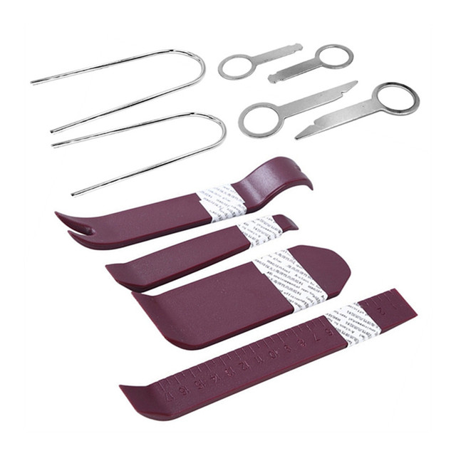 12pcs/set 4pcs/Set Hand Tool Car Disassembly Tools Interior Refit Kit DVD Player Trim Panel Dashboard Audio Removal Installer