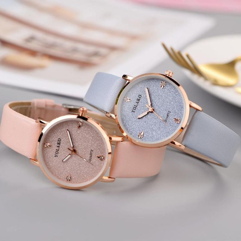 Wristwatches Casual Women Romantic Rhinestones Starry Sky Wrist Watch Leather Rhinestone Designer Ladies Clock Simple Dress Gfit Montre Femm, Gray
Wristwatches Casual Women Romantic Rhinestones Starry Sky Wrist Watch Leather Rhinestone Designer Ladies Clock Simple Dress Gfit Montre Femm, Gray