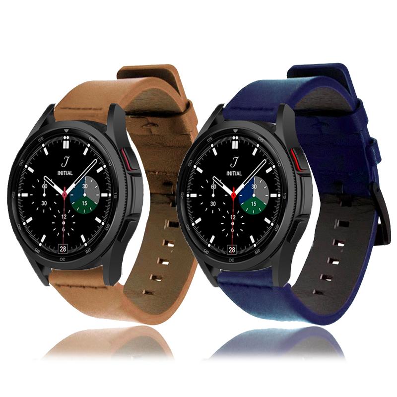 Watch Bands Genuine Leather Sport Strap For Samsung Galaxy 4 Classic 42mm 46mm Bracelet 20mm Wrist Band Watch4 40mm 44mm
Watch Bands Genuine Leather Sport Strap For Samsung Galaxy 4 Classic 42mm 46mm Bracelet 20mm Wrist Band Watch4 40mm 44mm