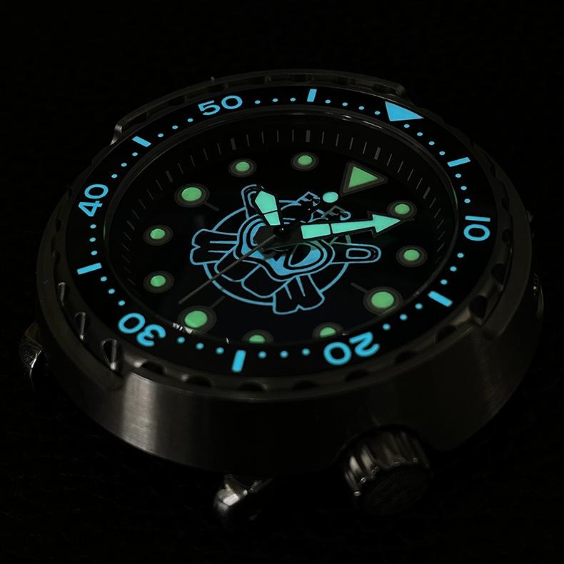 Wristwatches Mechanical Men's Diver Watch Automatic Stainless Steel Canned 300m Waterproof Luminous Ocean Diving Relojes Para Hombre, C1
Wristwatches Mechanical Men's Diver Watch Automatic Stainless Steel Canned 300m Waterproof Luminous Ocean Diving Relojes Para Hombre, C1