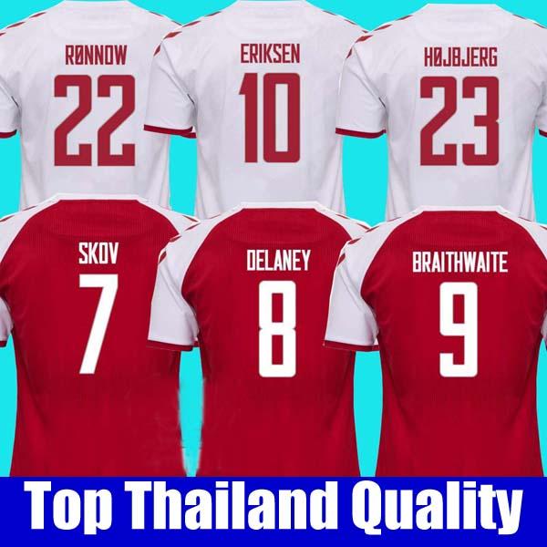 2021 Denmark Soccer Jersey SCHMEICHEL KJAER CHRISTENSEN SKOV DELANEY BRAITHWAITE DBU HOME AWAY ERIKSEN DALSGAARD LOSSL STRGER YURARY ROONNOW HOJBJERG
