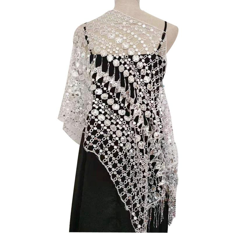 Scarves 5 Colors Sequin Glitter Evening Dress Shawl Women Gold Black Boleros Shrugs Wraps Bridal Bridesmaid Wedding Bolero Cape, Blue;gray
Scarves 5 Colors Sequin Glitter Evening Dress Shawl Women Gold Black Boleros Shrugs Wraps Bridal Bridesmaid Wedding Bolero Cape, Blue;gray