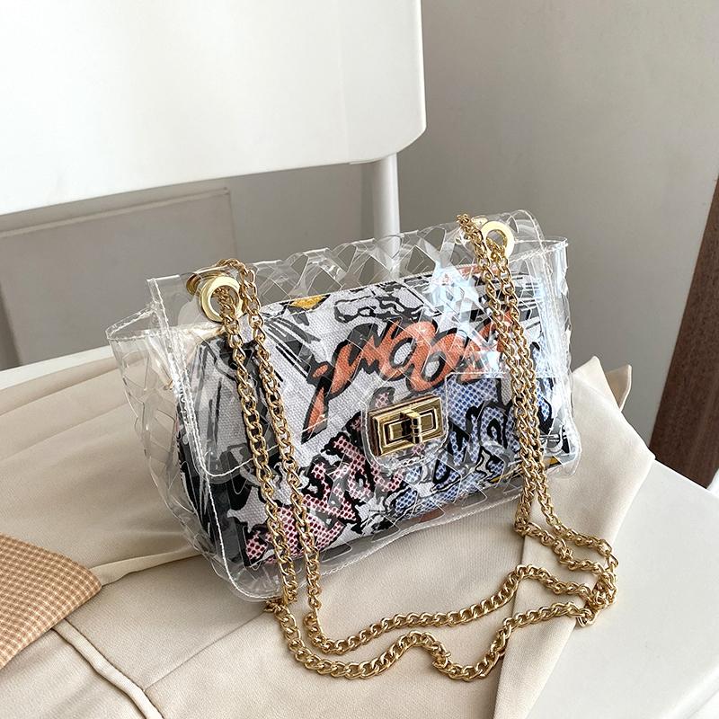 Brand Handbags Women PVC Clear Shoulder Crossbody Bag Sac A Main Ladies Transparent Messenger 2021 Female Clutch Bags
Brand Handbags Women PVC Clear Shoulder Crossbody Bag Sac A Main Ladies Transparent Messenger 2021 Female Clutch Bags