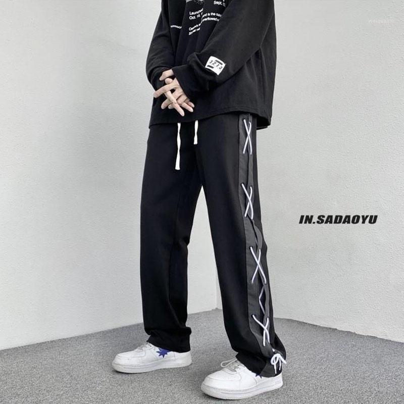Men' Pants GODLIKEU Streetwear Men Wide Harajuku Loose Sweatpants Fashion Joggers Skateboard Designer Trousers, Black
Men' Pants GODLIKEU Streetwear Men Wide Harajuku Loose Sweatpants Fashion Joggers Skateboard Designer Trousers, Black
