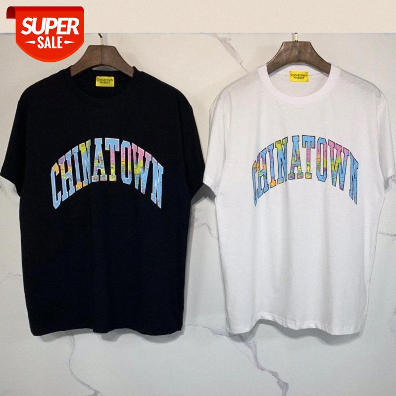 European and American street fashion Chinatown MARKET short-sleeved T-shirt series three-dimensional foam printing T #RT5F, White;black
European and American street fashion Chinatown MARKET short-sleeved T-shirt series three-dimensional foam printing T #RT5F, White;black