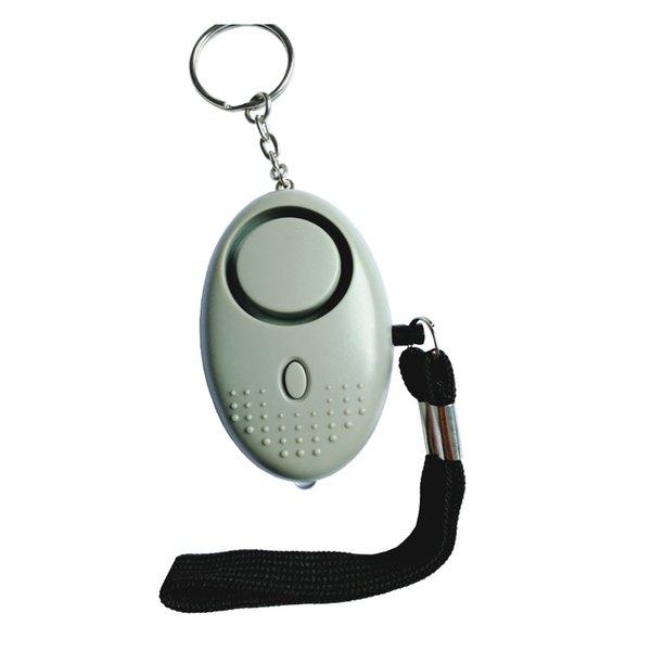 DHL 130db Egg Shape Self Defense Alarm Girl Women Security Protect Alert Personal Safety Scream Loud Keychain Alarms Gift