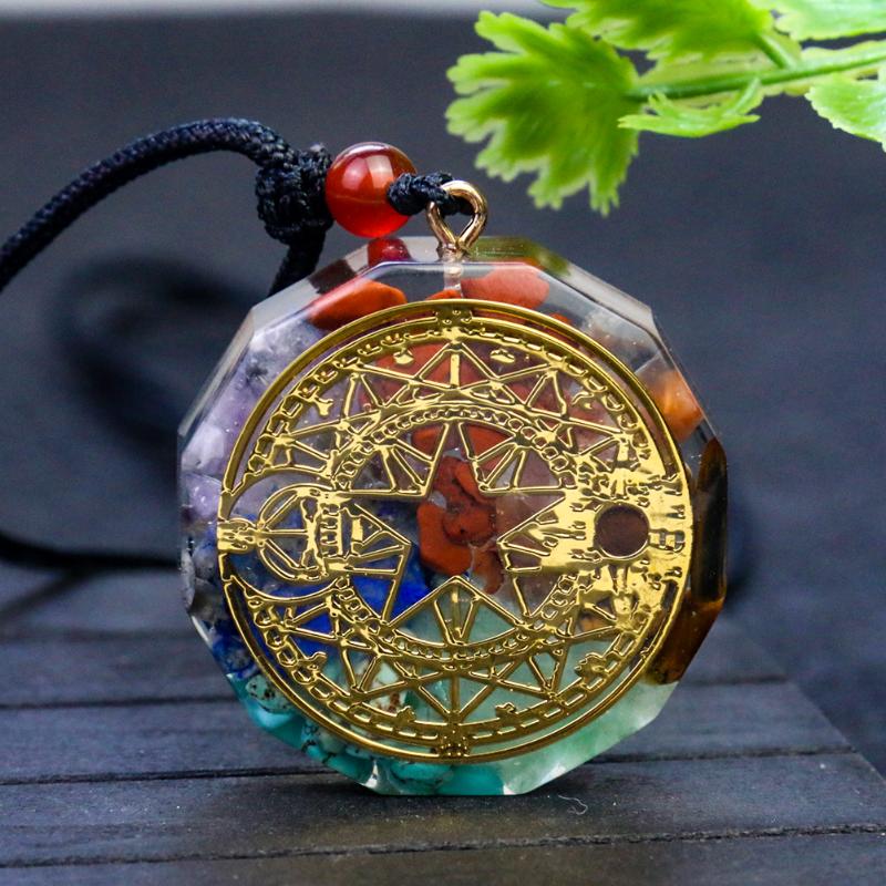 Pendant Necklaces Orgone Natural Energy Stone Necklace Crystal Quartz Gravel Moon Star Sun Islam Orgonite Yoga Meditation Woman Jewelry
Pendant Necklaces Orgone Natural Energy Stone Necklace Crystal Quartz Gravel Moon Star Sun Islam Orgonite Yoga Meditation Woman Jewelry
