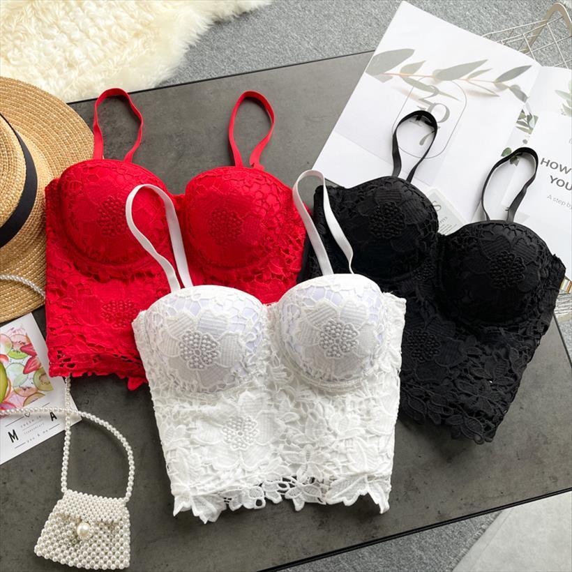 arrival floral lace crop womens tank solid summer camisole elegant streetwear adjustable strap padded corset bra camis, White
arrival floral lace crop womens tank solid summer camisole elegant streetwear adjustable strap padded corset bra camis, White