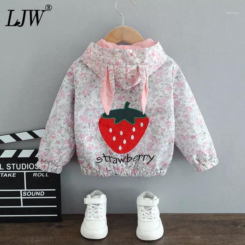 Jackets Children's Clothing Jacket Spring And Autumn Girls Floral Strawberry Baby Girl Hat Ears Cute, Blue;gray
Jackets Children's Clothing Jacket Spring And Autumn Girls Floral Strawberry Baby Girl Hat Ears Cute, Blue;gray