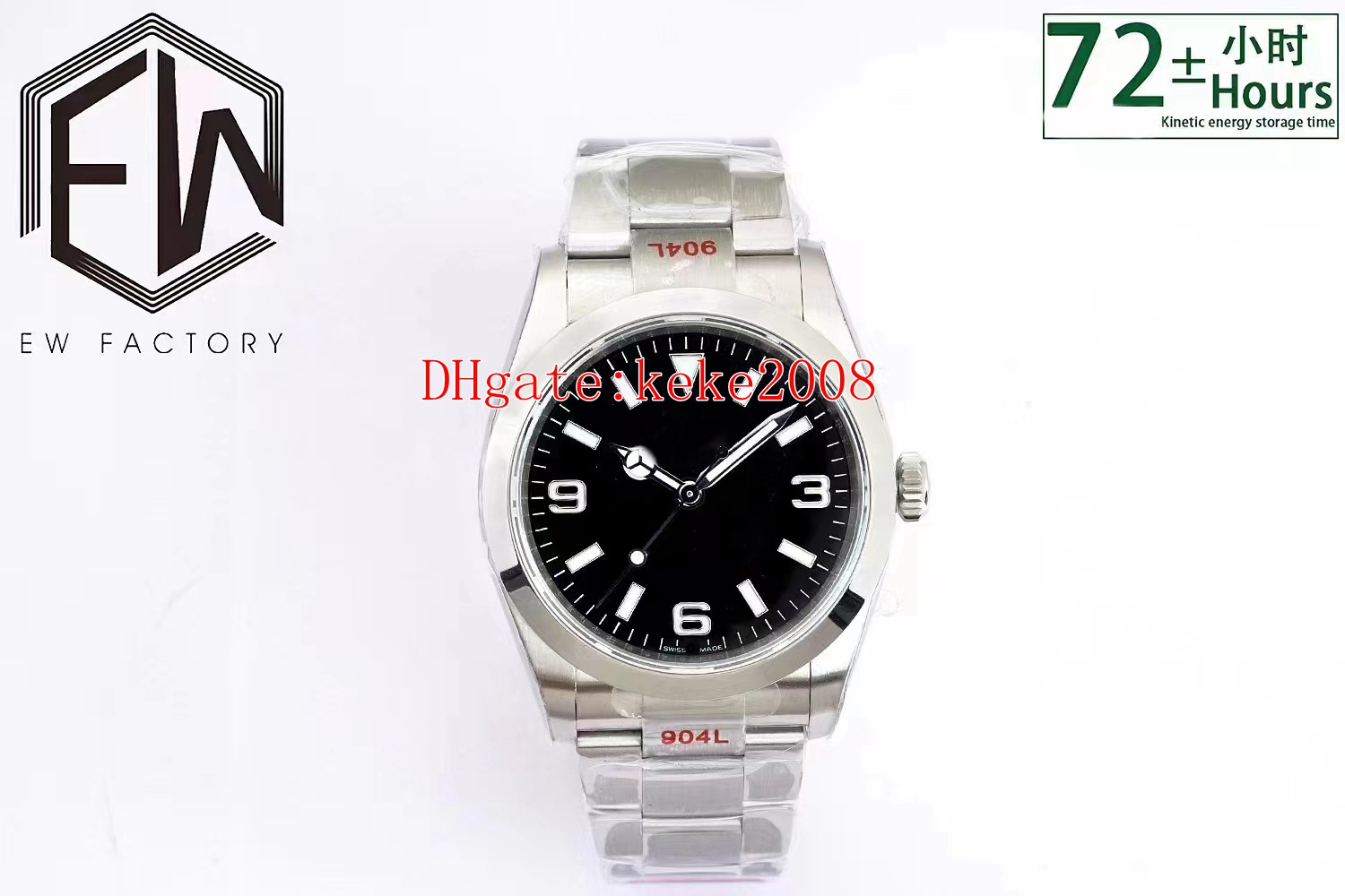EW Maker Top Quality Watches 36mm x 11mm 214270 No DATE 904L Stainless Sapphire CAL.3132 Movement Mechanical Automatic Mens Watch Men Wristwatches, No box papers
EW Maker Top Quality Watches 36mm x 11mm 214270 No DATE 904L Stainless Sapphire CAL.3132 Movement Mechanical Automatic Mens Watch Men Wristwatches, No box papers