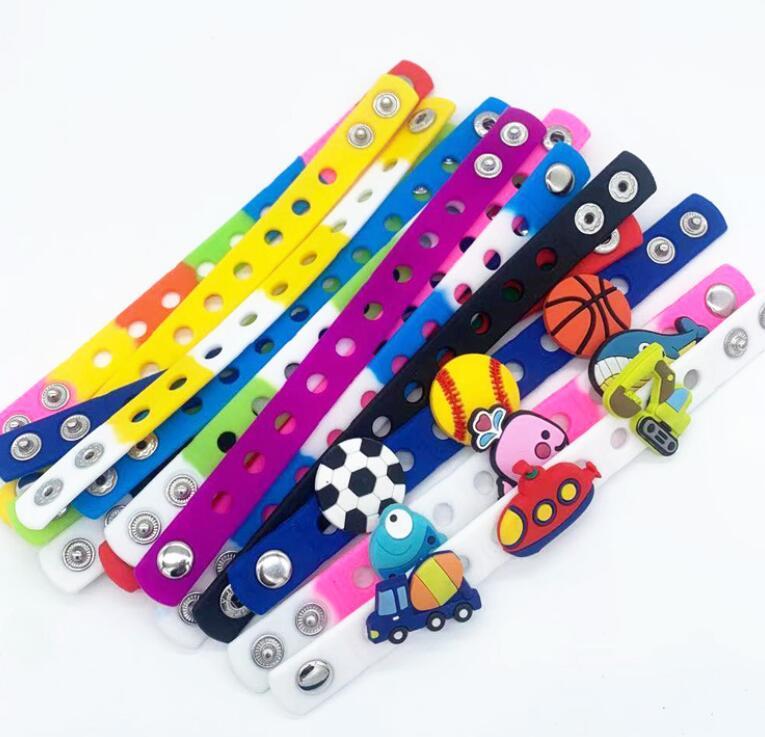 Soft Silicone Sports Bracelet Wristband 18/21cm Fit Shoe Croc Buckle Charm Accessory Kid Party Gift Fashion Jewelry For Men Women
Soft Silicone Sports Bracelet Wristband 18/21cm Fit Shoe Croc Buckle Charm Accessory Kid Party Gift Fashion Jewelry For Men Women