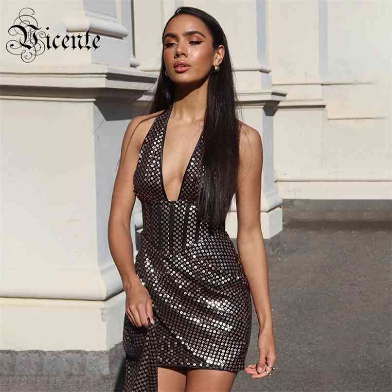 Trendy Sparkle Gold Sequins Sexy Deep V Neck Backless Design Celebrity Party Mini Dress 210520
Trendy Sparkle Gold Sequins Sexy Deep V Neck Backless Design Celebrity Party Mini Dress 210520