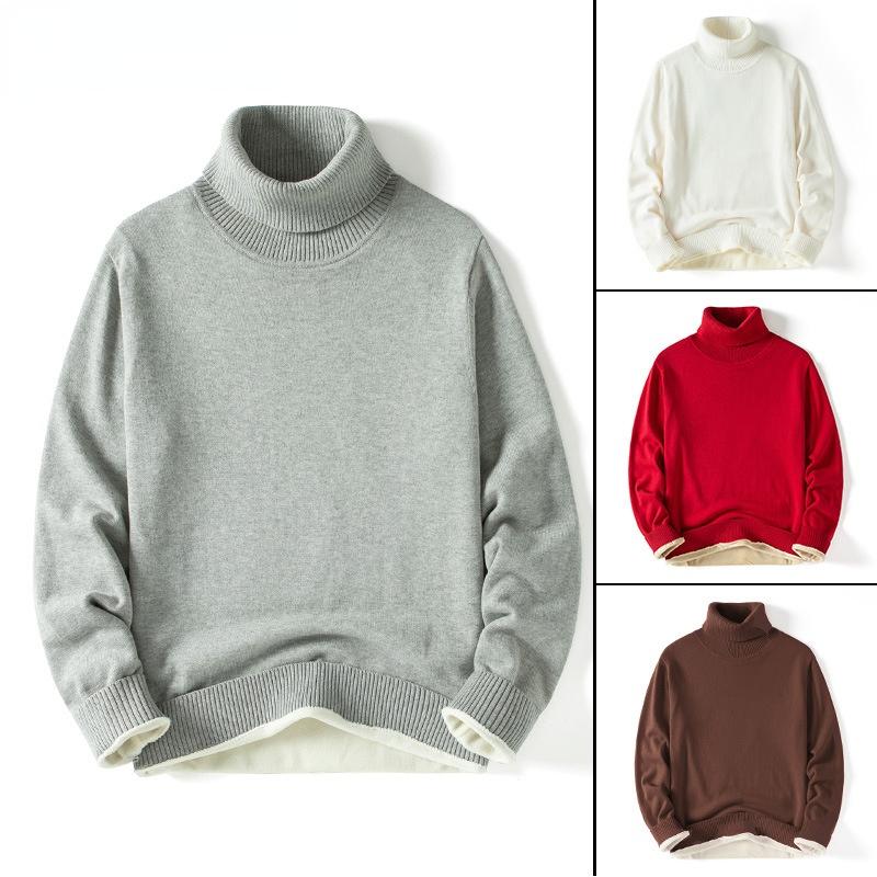Men's Sweaters Hip Hop Turtleneck Knitwear Mens Harajuku Fashion Solid Color Male Loose Tops Casual Streetwear Pullover Sweater, White;black
Men's Sweaters Hip Hop Turtleneck Knitwear Mens Harajuku Fashion Solid Color Male Loose Tops Casual Streetwear Pullover Sweater, White;black