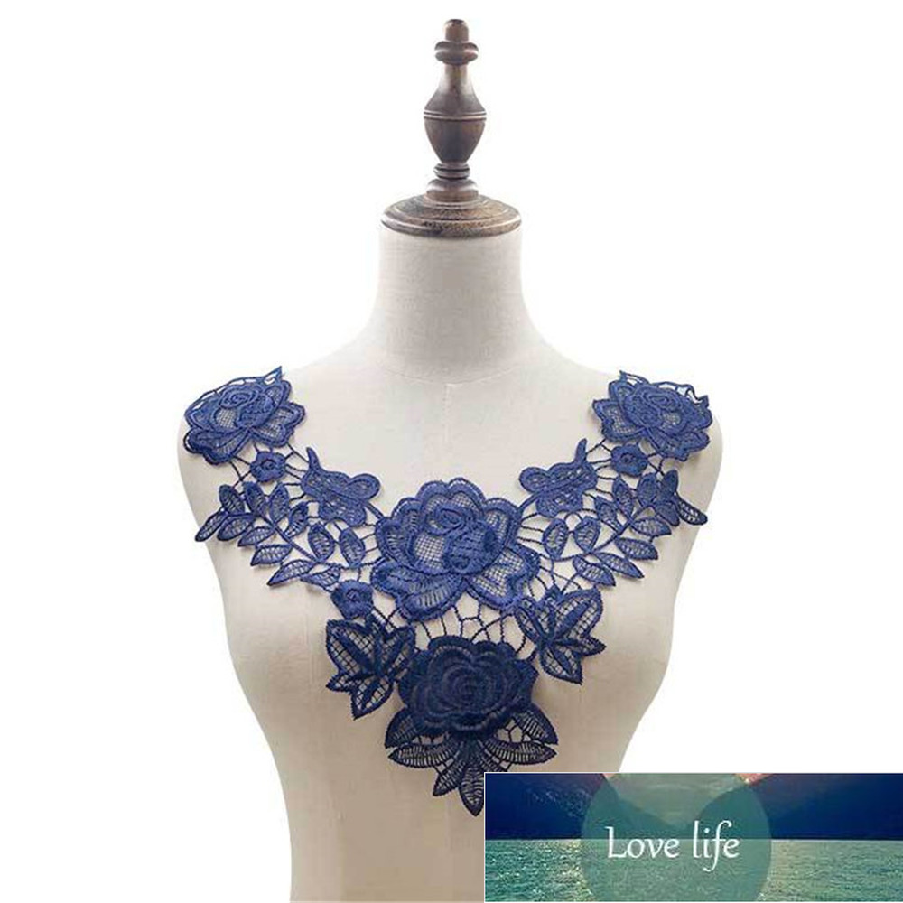 1Pc Embroidered Lace Fabric Fake Collar Neckline Collar Applique Embroidery Sewing on Patches Sewing Fabric DIY Accessories
1Pc Embroidered Lace Fabric Fake Collar Neckline Collar Applique Embroidery Sewing on Patches Sewing Fabric DIY Accessories