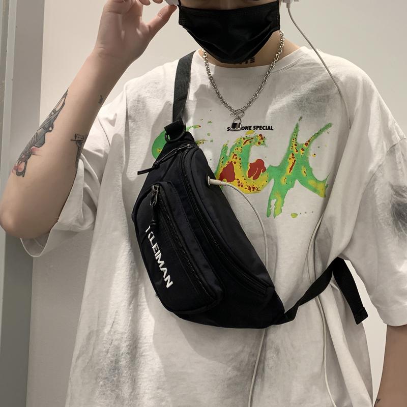 Waist Bags Messenger Bag Fashion Brand Ins Summer Simple Backpack Female Trend Student Casual Shoulder Chest, Black
Waist Bags Messenger Bag Fashion Brand Ins Summer Simple Backpack Female Trend Student Casual Shoulder Chest, Black