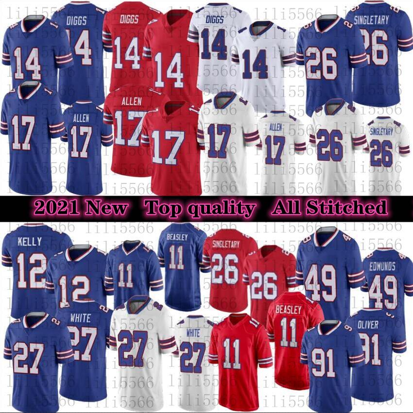 Men 17 Josh Allen Football Jerseys 11 Cole Beasley 14 Stefon Diggs 49 Tremaine Edmunds 12 Jim Kelly 26 Devin Singletary 27 Tre'Davious White 91 Oliver Stitched, As
Men 17 Josh Allen Football Jerseys 11 Cole Beasley 14 Stefon Diggs 49 Tremaine Edmunds 12 Jim Kelly 26 Devin Singletary 27 Tre'Davious White 91 Oliver Stitched, As