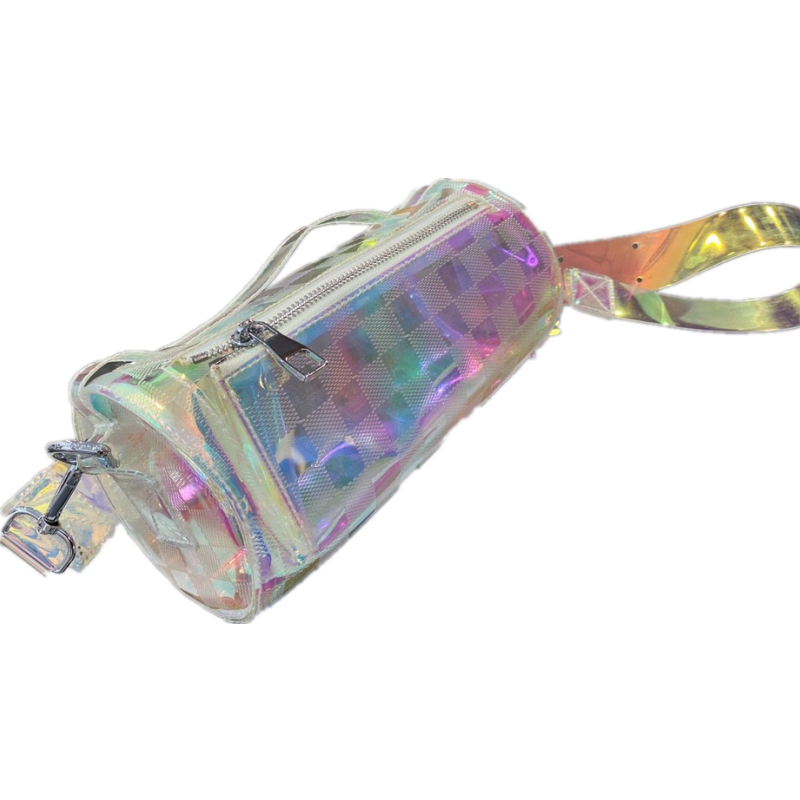 Laser Bag Flower Plaid Pattern PVC Handbag Big Capacity Pillow Crossbody Shoulder Bags Tote Sense of Sicence Fantasy Color L Brand Designer Purse Women Wallets Pack A, Tote 27*20cm
Laser Bag Flower Plaid Pattern PVC Handbag Big Capacity Pillow Crossbody Shoulder Bags Tote Sense of Sicence Fantasy Color L Brand Designer Purse Women Wallets Pack A, Tote 27*20cm