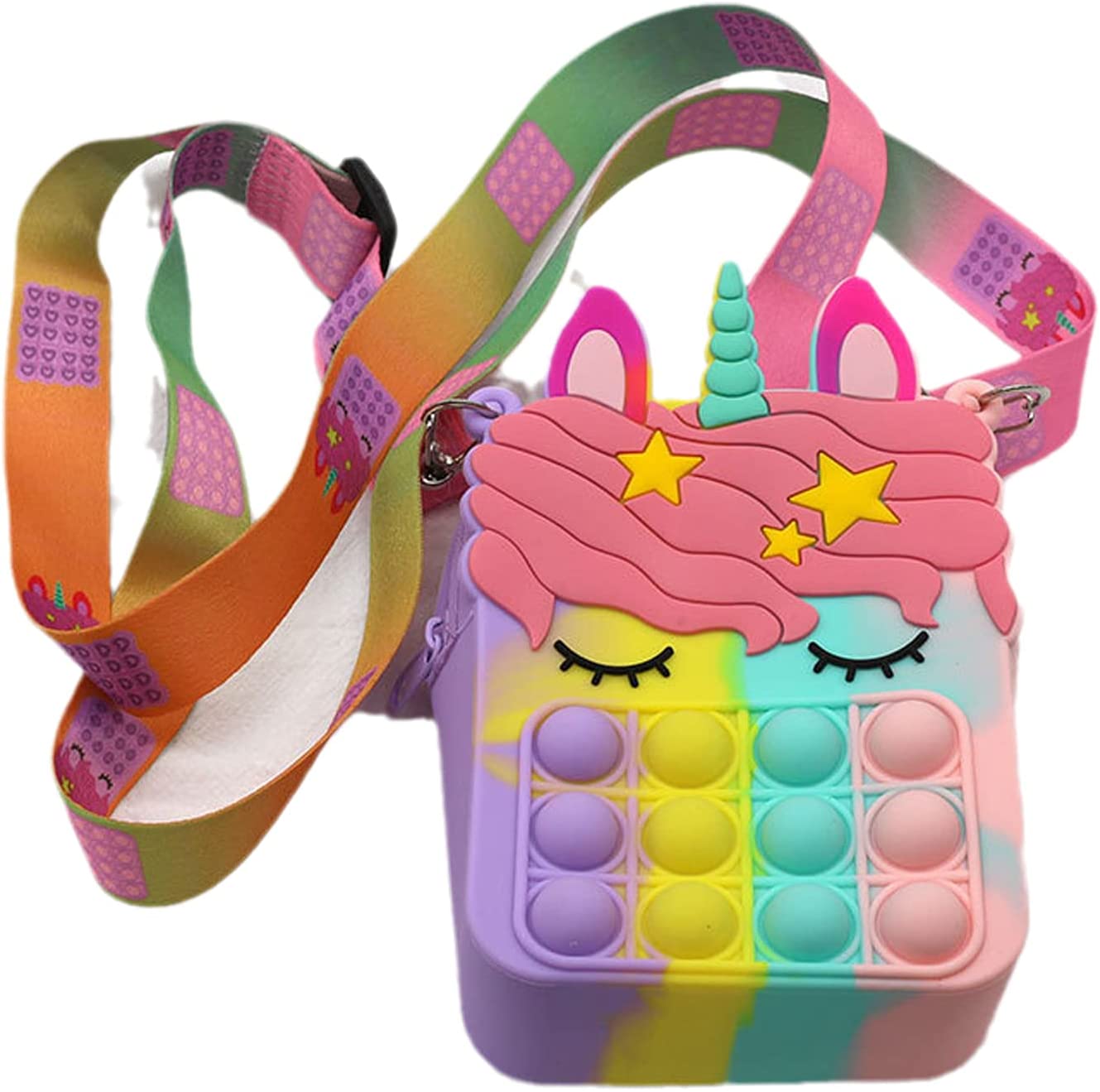 Silicone Push Pop Bubble Fidget Relieve Stress Crossbody Purse Bags for Women Girls,Purchase 200 Pieces Can Be Delivered by DHL
Silicone Push Pop Bubble Fidget Relieve Stress Crossbody Purse Bags for Women Girls,Purchase 200 Pieces Can Be Delivered by DHL