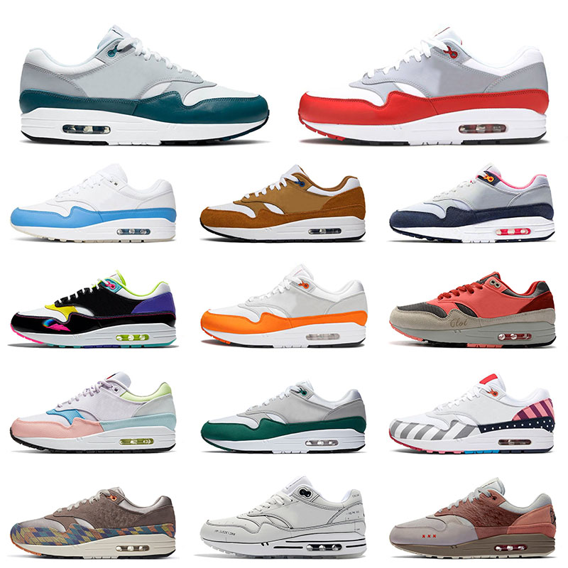 High Quality 2021 Air Cushions Max 1 87 Running Shoes Men Women Dark Teal Green Martian Sunrise Hyper Pink Amsterdam Trainers Sneakers 36-45
High Quality 2021 Air Cushions Max 1 87 Running Shoes Men Women Dark Teal Green Martian Sunrise Hyper Pink Amsterdam Trainers Sneakers 36-45