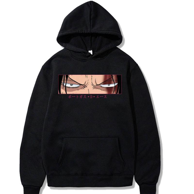 Men's Hoodies & Sweatshirts Japan Anime One Piece Print Men Sweatshirt Portgas D Ace Eyes Streetwear Pullover Hoody, Black
Men's Hoodies & Sweatshirts Japan Anime One Piece Print Men Sweatshirt Portgas D Ace Eyes Streetwear Pullover Hoody, Black