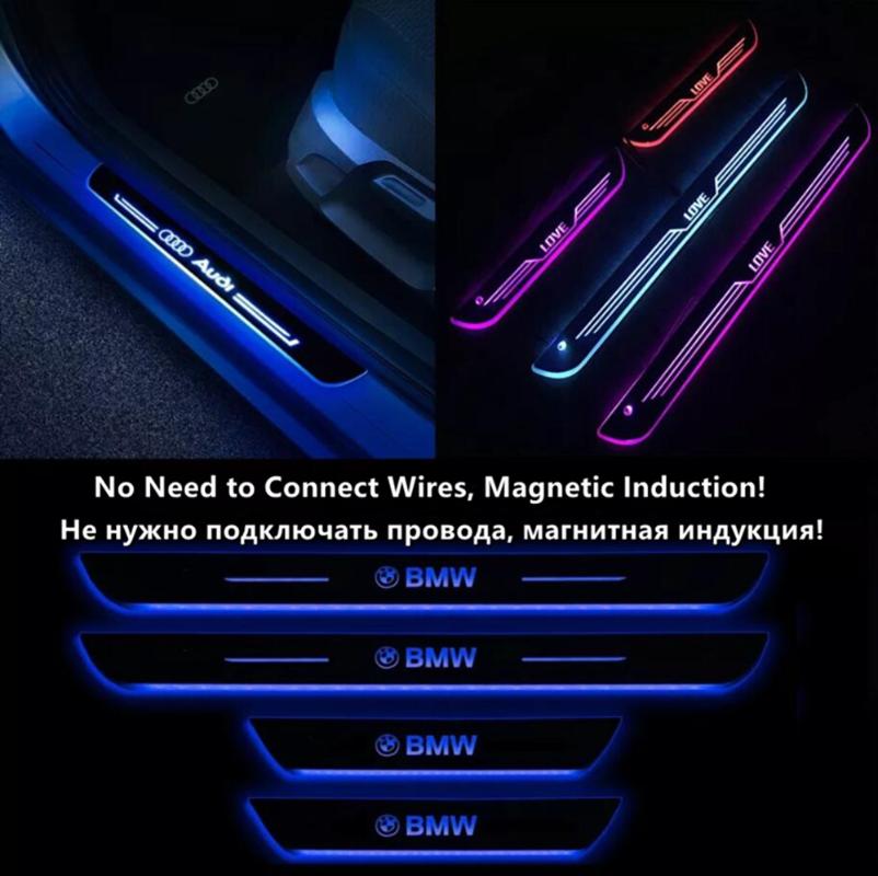 Interior&External Lights Customized Wireless Car Door Lighting LOGO Projector Auto Atmosphere Lights, LED Welcome Pedal Lamp Pathway Light
Interior&External Lights Customized Wireless Car Door Lighting LOGO Projector Auto Atmosphere Lights, LED Welcome Pedal Lamp Pathway Light
