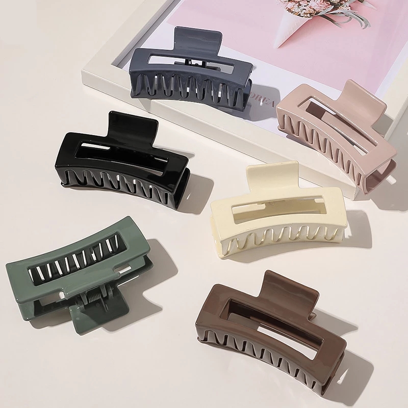 Hair Accessories Large Hair Claws Acrylic Hairpins Square Hollow Vintage Hair Clip Cross Hairgrips Barrettes
Hair Accessories Large Hair Claws Acrylic Hairpins Square Hollow Vintage Hair Clip Cross Hairgrips Barrettes