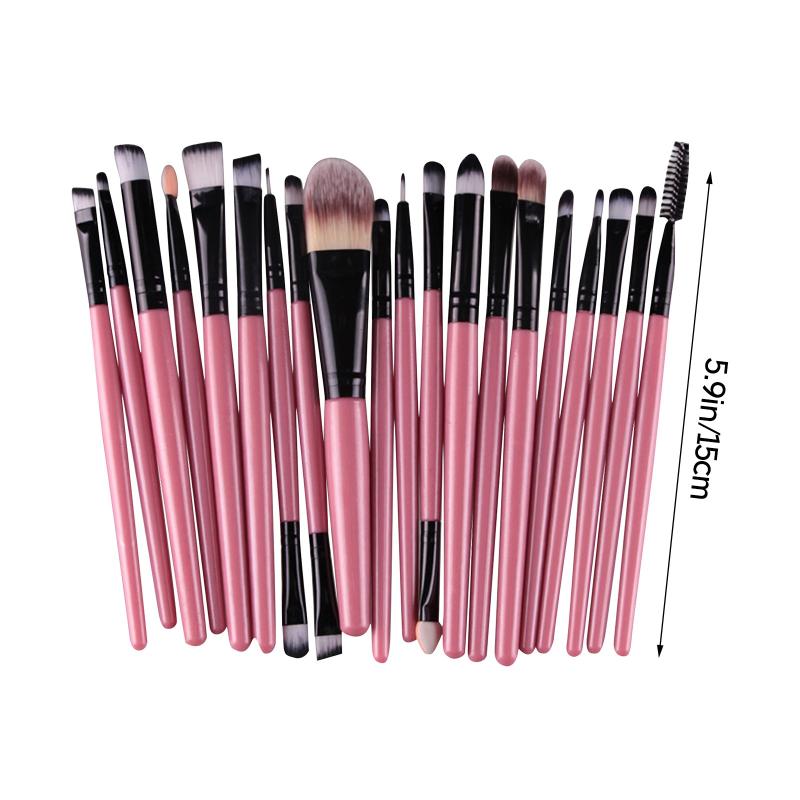 Makeup Brushes 20 Pcs Brush Set Foundation Cream Professional Cosmetic Make-up Maquillaje